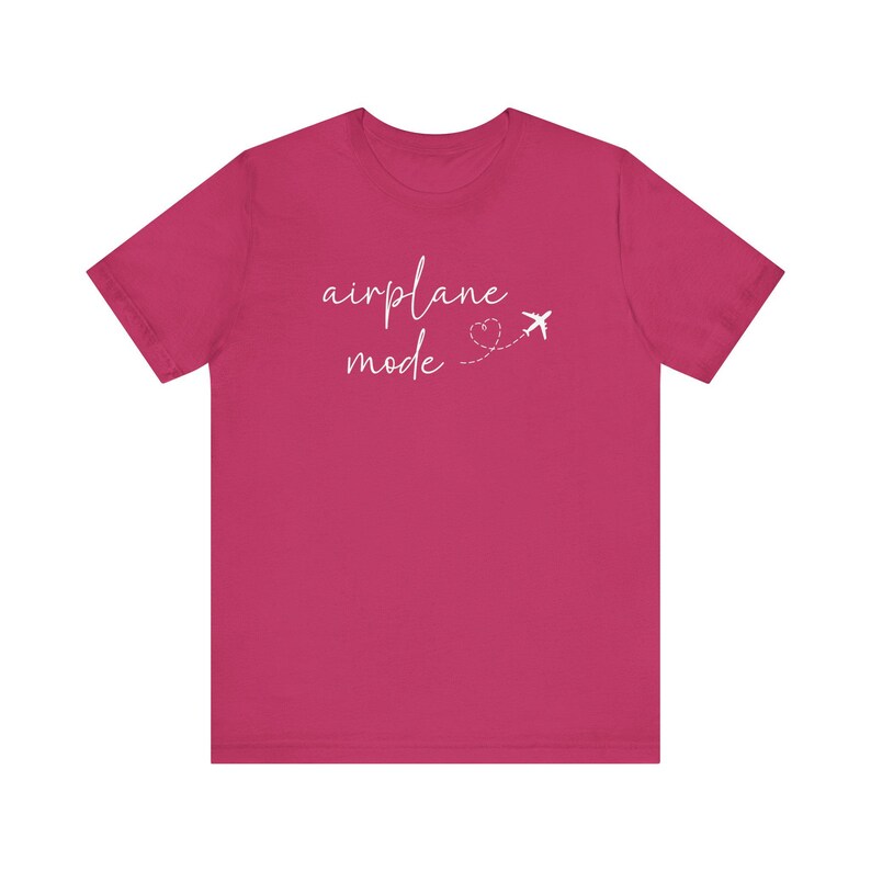 Airplane Mode T-Shirt, Traveler Shirt, Travel Lover Shirt, Airplane Shirt, Vacay Mode Tee, Girls Weekend Shirt, Adbenture Shirt, Wanderlust image 7