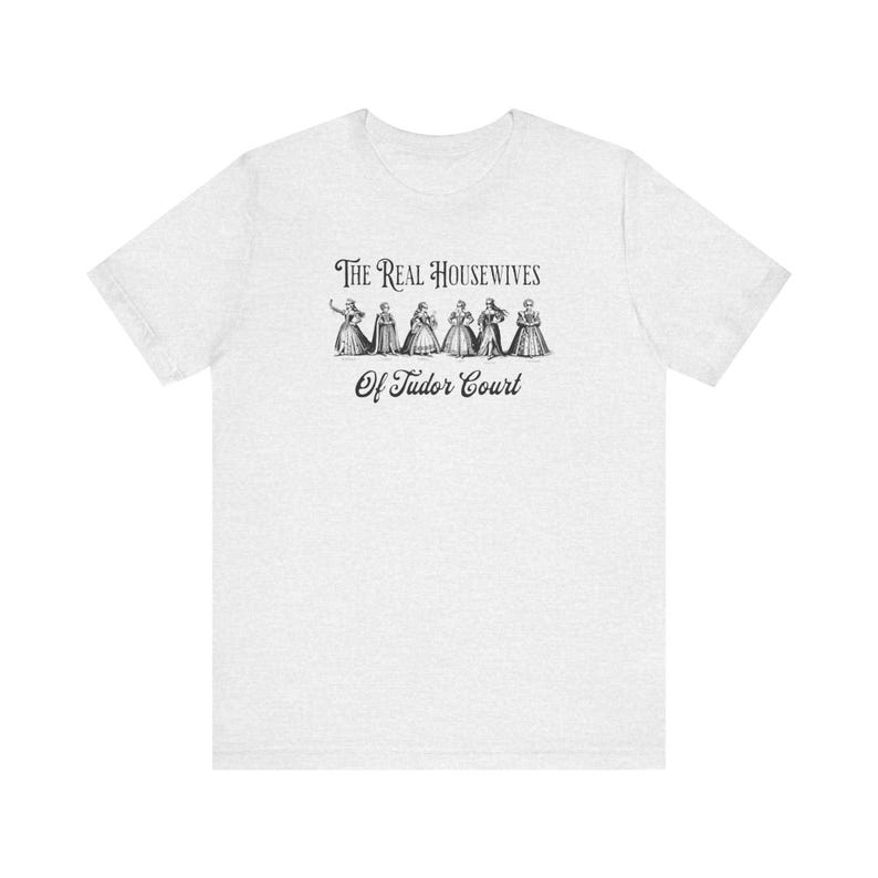 Henry VIII Wives Lustiges Geschichts-Hemd, echte Hausfrauen von Tudor Court, Anne Boleyn Tudor Königin, lustiges Geschenk für britischen Geschichtsliebhaber, Lehrer-T-Shirt Bild 5