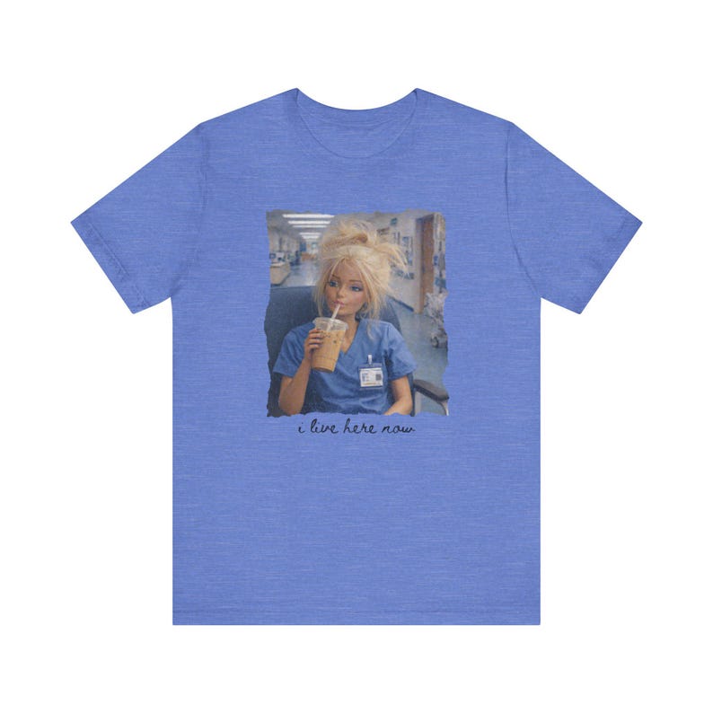 Funny Nurse Life Shirt, I Live Here Now, Tired Nurse Club, Funny Doll Meme Shirt, New Nurse Shirt, Student Nurse Shirt, Funny Nurse Gifts image 12