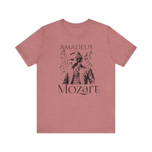 Mozart Shirt, Classical Music Gift, Music Lovers Shirt, Music Teacher Shirt, Musician Shirt, Mozart, Music Class Shirt, Symphony Lover Shirt image 5