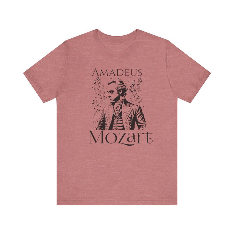 Mozart Shirt, Classical Music Gift, Music Lovers Shirt, Music Teacher Shirt, Musician Shirt, Mozart, Music Class Shirt, Symphony Lover Shirt image 5