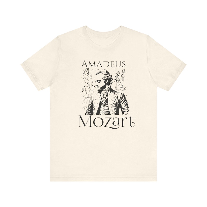 Mozart Shirt, Classical Music Gift, Music Lovers Shirt, Music Teacher Shirt, Musician Shirt, Mozart, Music Class Shirt, Symphony Lover Shirt image 6