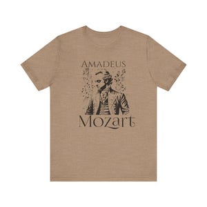 Mozart Shirt, Classical Music Gift, Music Lovers Shirt, Music Teacher Shirt, Musician Shirt, Mozart, Music Class Shirt, Symphony Lover Shirt image 8