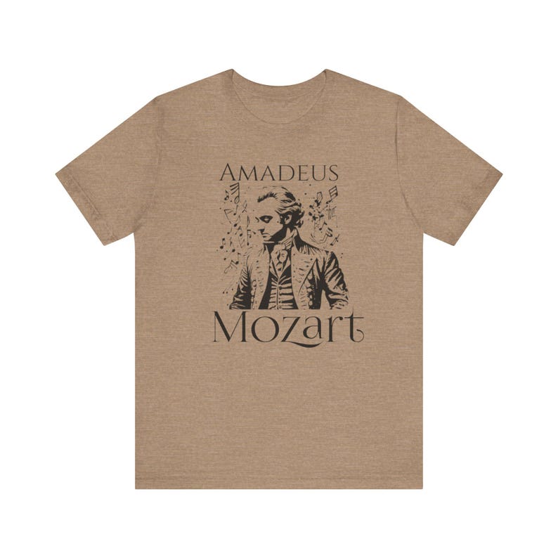 Mozart Shirt, Classical Music Gift, Music Lovers Shirt, Music Teacher Shirt, Musician Shirt, Mozart, Music Class Shirt, Symphony Lover Shirt image 8