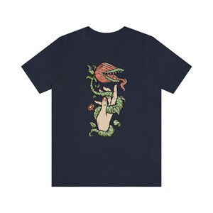 Plant Mom Shirt, Carnivorous Plant, Venus Fly Trap Shirt, Plant Lover Gift, Goblincore Shirt, Cottagecore Shirt, Carnivore Plant Tee, Plants image 7