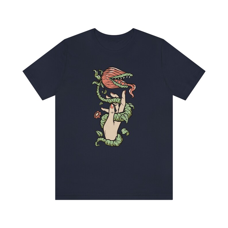 Plant Mom Shirt, Carnivorous Plant, Venus Fly Trap Shirt, Plant Lover Gift, Goblincore Shirt, Cottagecore Shirt, Carnivore Plant Tee, Plants image 7