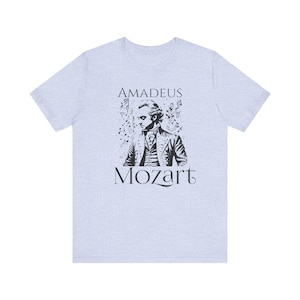 Mozart Shirt, Classical Music Gift, Music Lovers Shirt, Music Teacher Shirt, Musician Shirt, Mozart, Music Class Shirt, Symphony Lover Shirt image 9