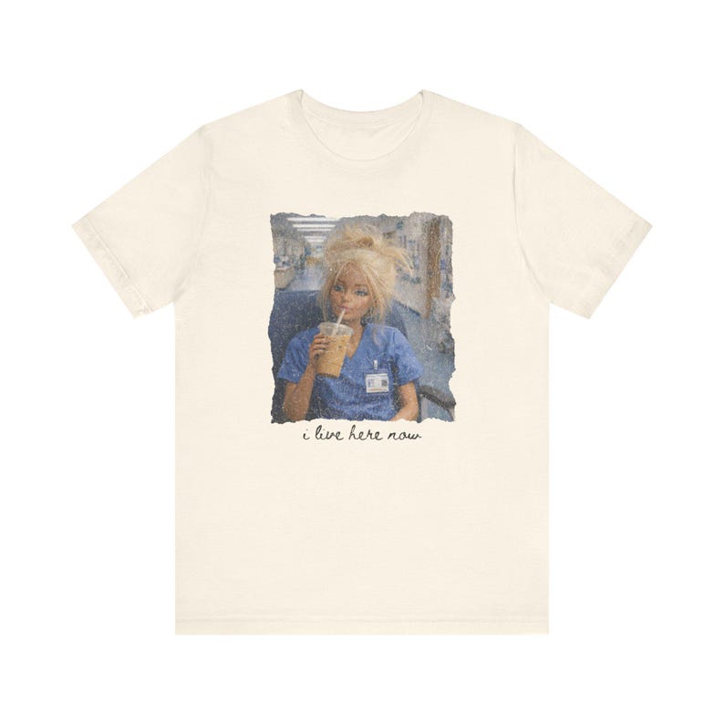 Funny Nurse Life Shirt, I Live Here Now, Tired Nurse Club, Funny Doll Meme Shirt, New Nurse Shirt, Student Nurse Shirt, Funny Nurse Gifts image 6
