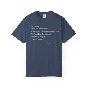 Funny Christian Shirt, Paul Letter Bible Verse Shirt, Sarcastic Religious Shirt, Apostle Paul Funny Tee, If Paul Were Here, Funny Bible Gift image 6