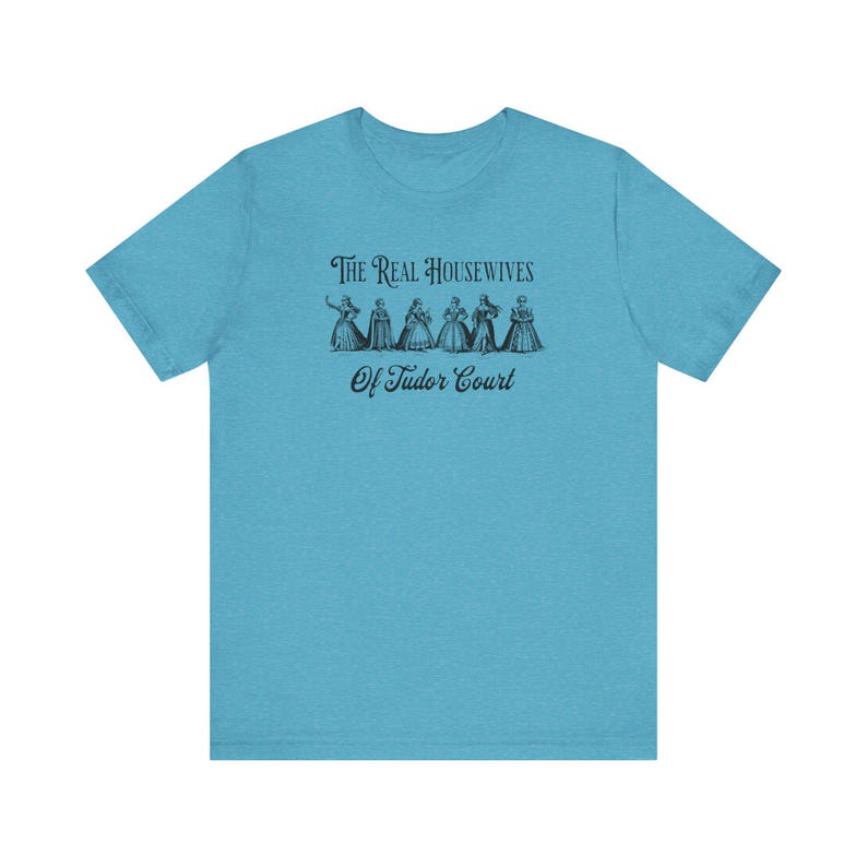 Henry VIII Wives Lustiges Geschichts-Hemd, echte Hausfrauen von Tudor Court, Anne Boleyn Tudor Königin, lustiges Geschenk für britischen Geschichtsliebhaber, Lehrer-T-Shirt Bild 12