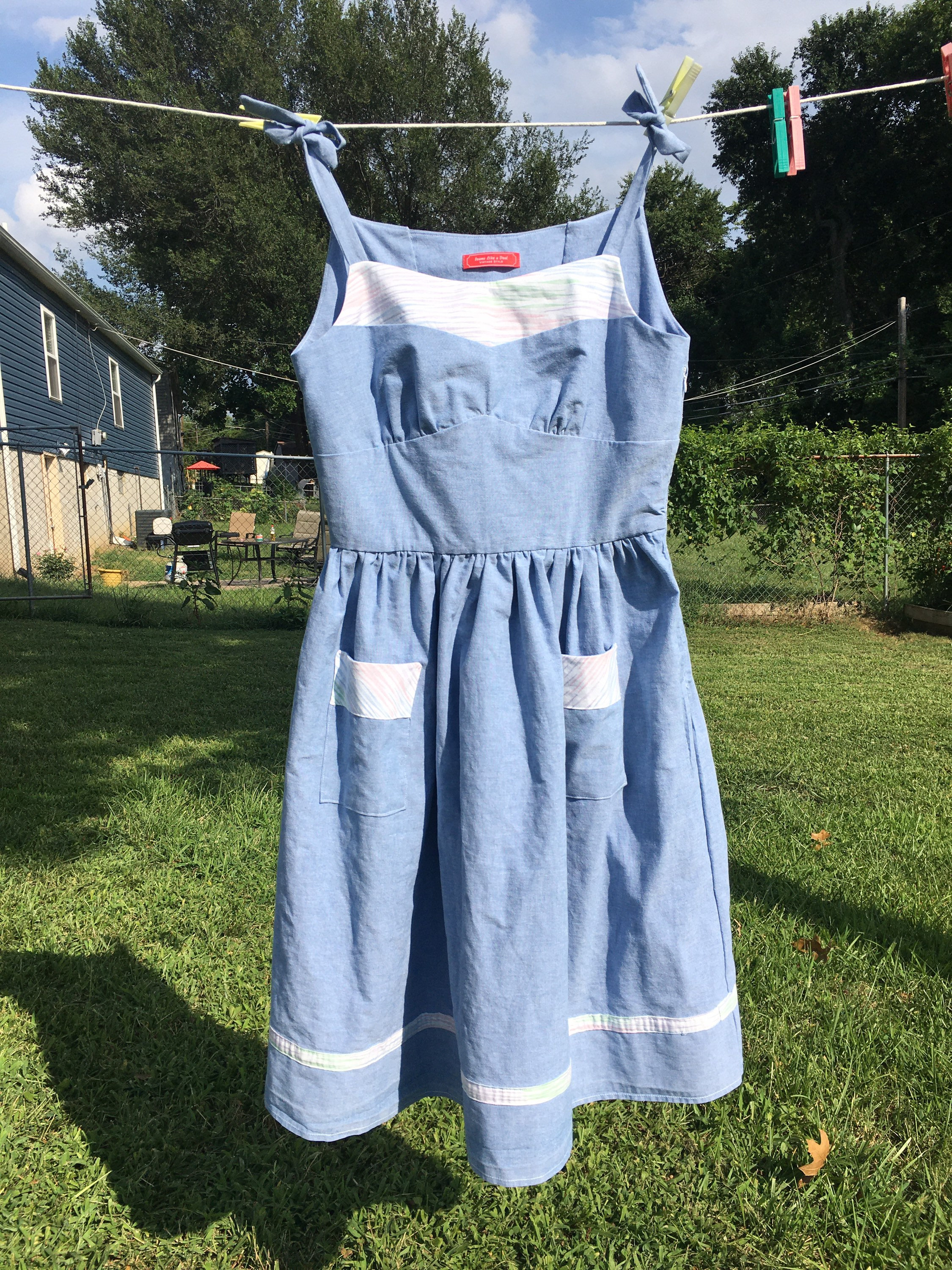 CUSTOM - Vintage Style Sun Dress "stephanie" - Etsy