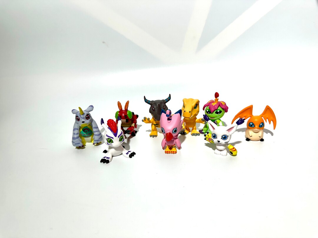 Digimon Digital Monster Figure Set - Etsy