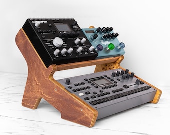 Elektron 2-Tier Holzständer für Analog Four MKI und Analog Rytm 