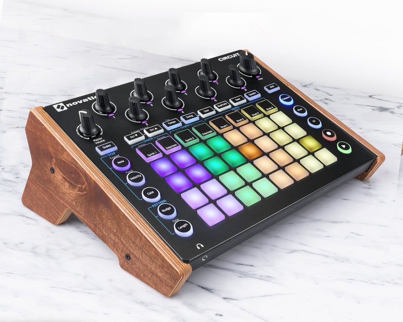 Novation Circuit Groovebox Synthesizer Wooden Stand - Etsy