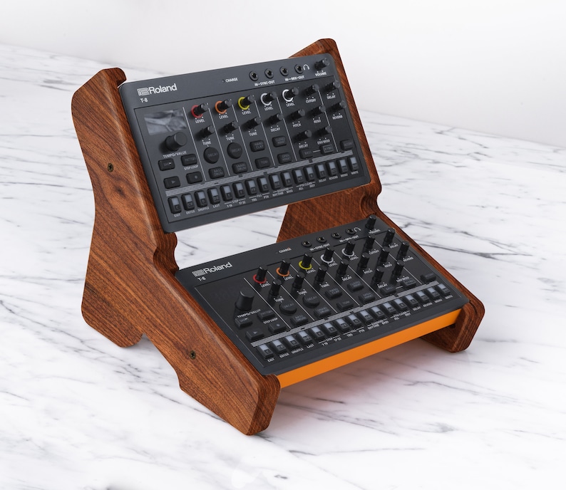 Roland Aira Compact 2-tier Wooden Stand: T-8, J-6, E-4 Synthesizer - Etsy