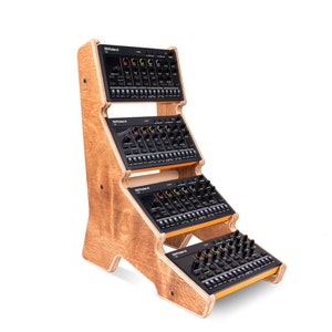 Roland Aira Compact Wooden stand/ 4-tier stand for Aira Compact T-8 , J-6 , E-4, S-1 / synthesizer stand