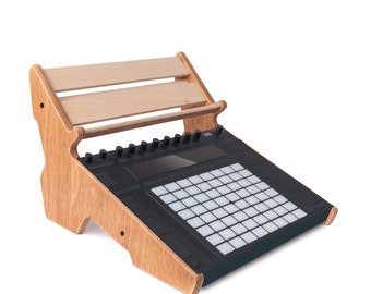 DTM・DAW Ableton Push2 & Wood Stand Wooden Stand for Ableton Push 1 & 2 Synthesizer - Etsy