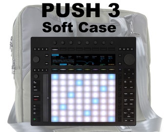 Ableton Push 3 Soft Case With two separate parts for laptop and device, Ableton push, Ableton 3 Case, Push 3 Case, Ableton Push 3 Soft Case