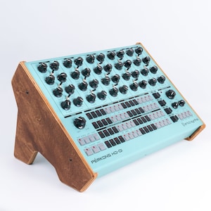 Erica Synths Perkons HD-01: 40-Degree Wooden Stand