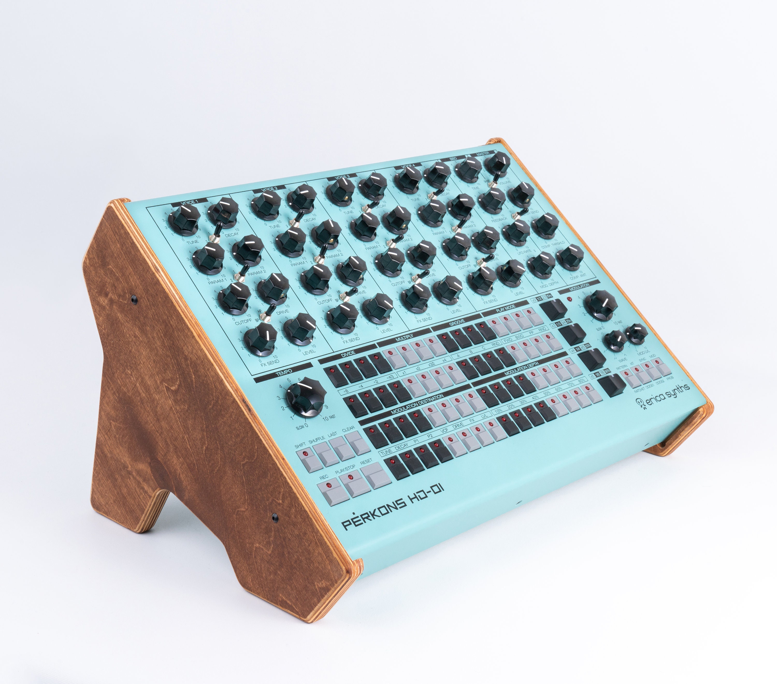Erica Synths Perkons HD-01 Wooden Stand 40 Degrees / Perkons