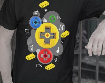 Synth Toys OPZ Camiseta, ingeniería adolescente, op1, camiseta sintetizadora