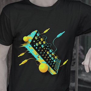 Modular Synthesizer T-Shirt: Eurorack Music Tee