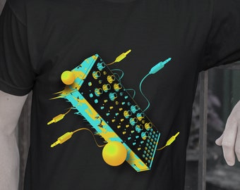 synth tshirt/ synthesizer tshirt / music tshirt/ modular synthesizer/ eurorack synthesizer