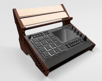 MPC Live 2 Wooden Stand Plus Second Floor For Synths And FX