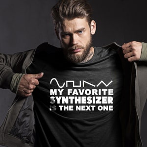 Synthesizer T-Shirt / Synthesizer Gifts/ Gift For Musician / Synthesizer Stand