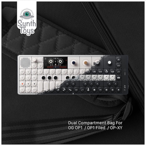 Dual-compartment Hard Case With Shoulder Strap for OP1 / OP