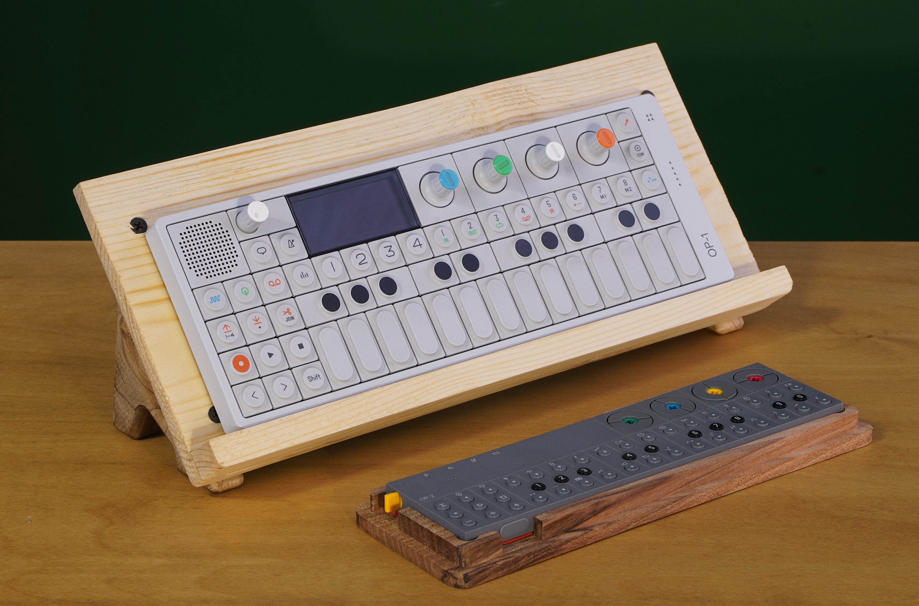 Desktop Pedalboard / Wooden Pedalboard / Synthesizer Stand / Etsy