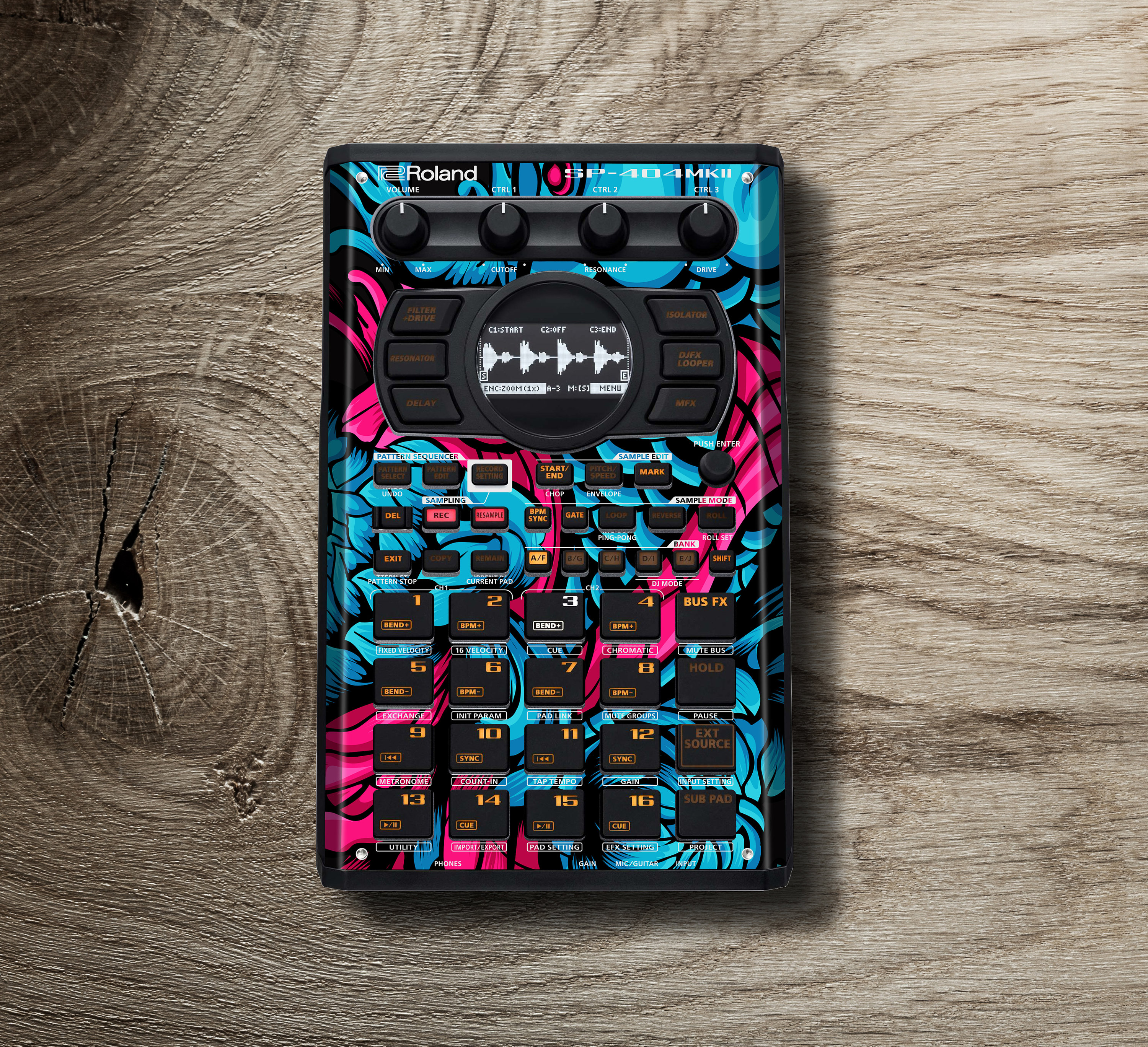 PUNKANDYO STICKER PACK ×2 SP-404MKII Vinyl Skin Sticker / Roland SP-404 Skin - Etsy