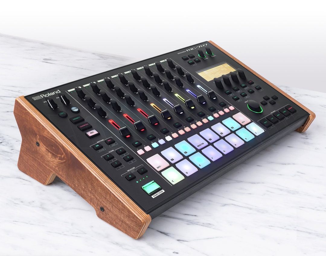 Roland MC707 and MC101 Wooden Stand / Roland Stand / MC707