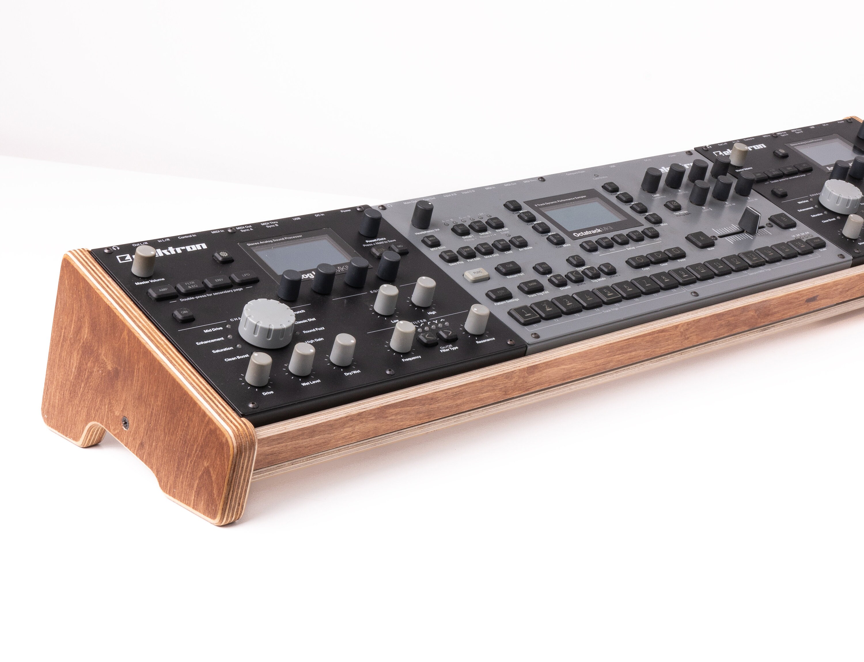 Side by Side Octatrack, Digitakt, Syntakt, Digitone