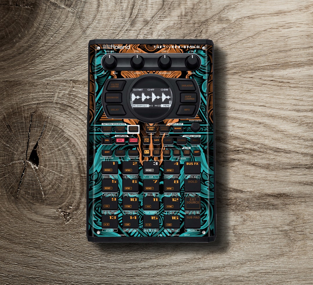 SP-404MKII Vinyl Skin Sticker Pack (6 PCS) / Roland SP-404 Skin - Etsy