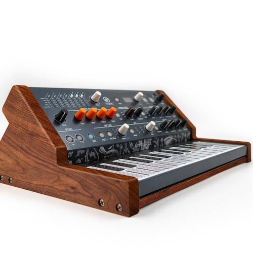 Electro Harmonix Mycro Synthesizer 木箱付き Arturia Microfreak Wooden Stand / Desktop Enclosure - Etsy