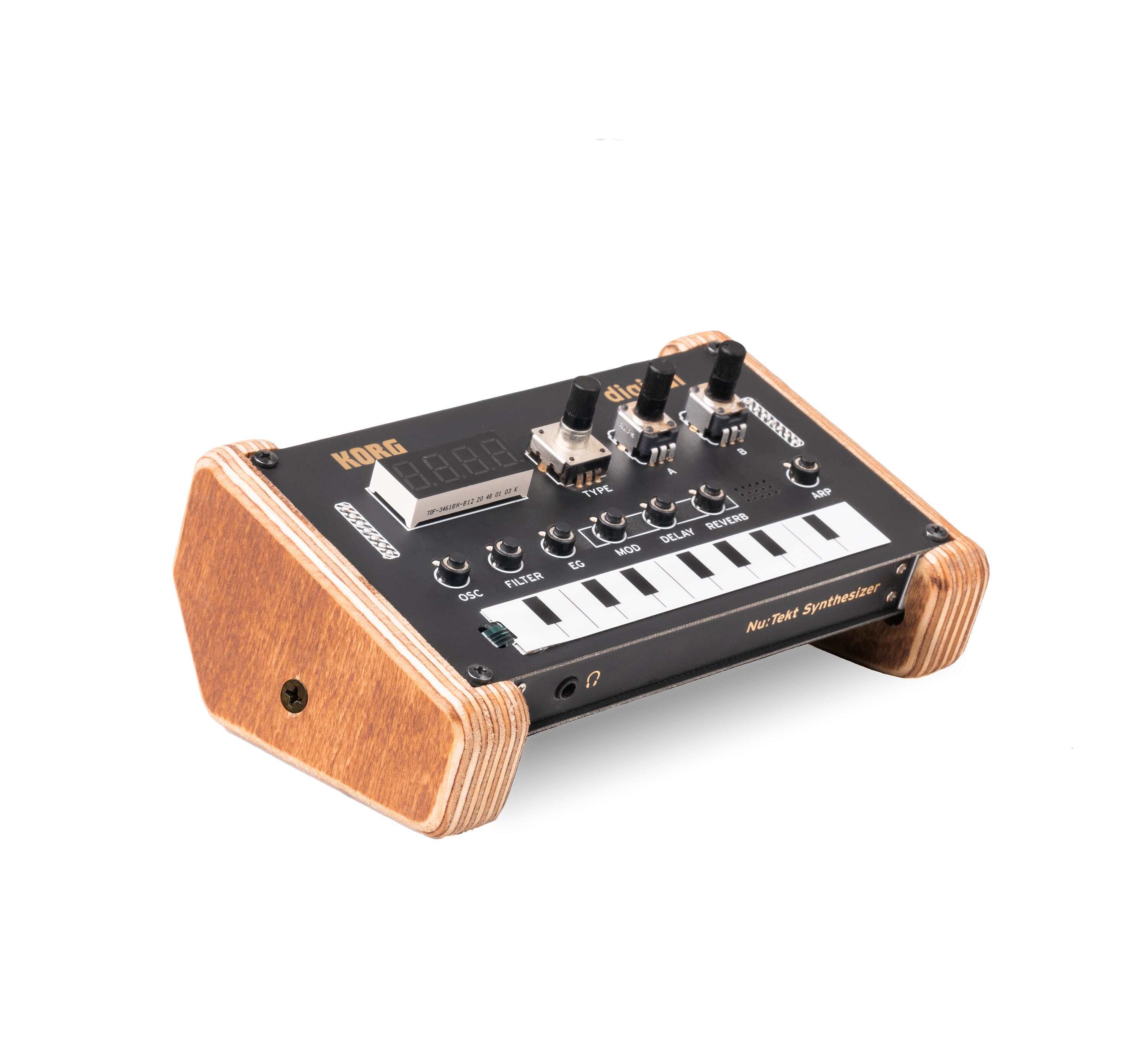 Korg NTS-1 & NTS-2 Holzständer, Korg NTS-1 Stand, Korg Stand, Korg 