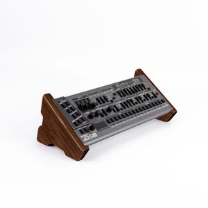 Roland Boutique Synthesizer Wooden Stand in 2 Different Angles  / Boutique Stand / Roland Stand