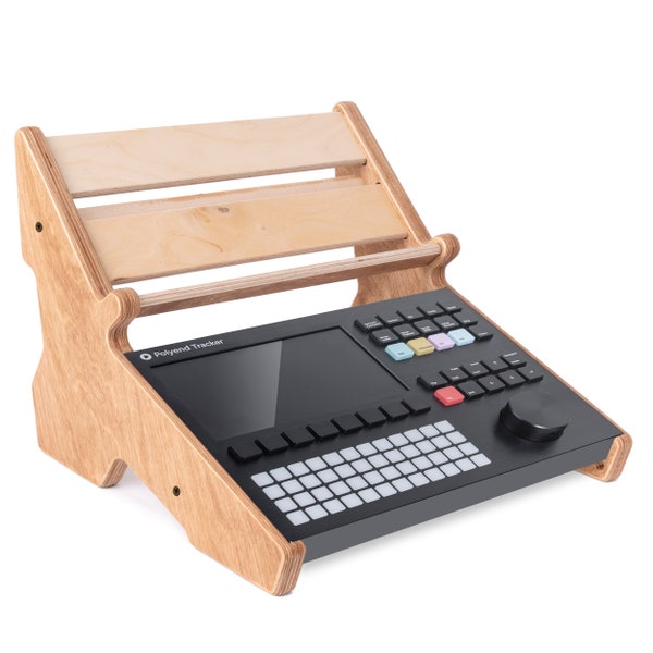 Polyend Tracker / Play 2-Tier Wooden Stand + Second Floor For FX And Synths / Synthesizer Stna