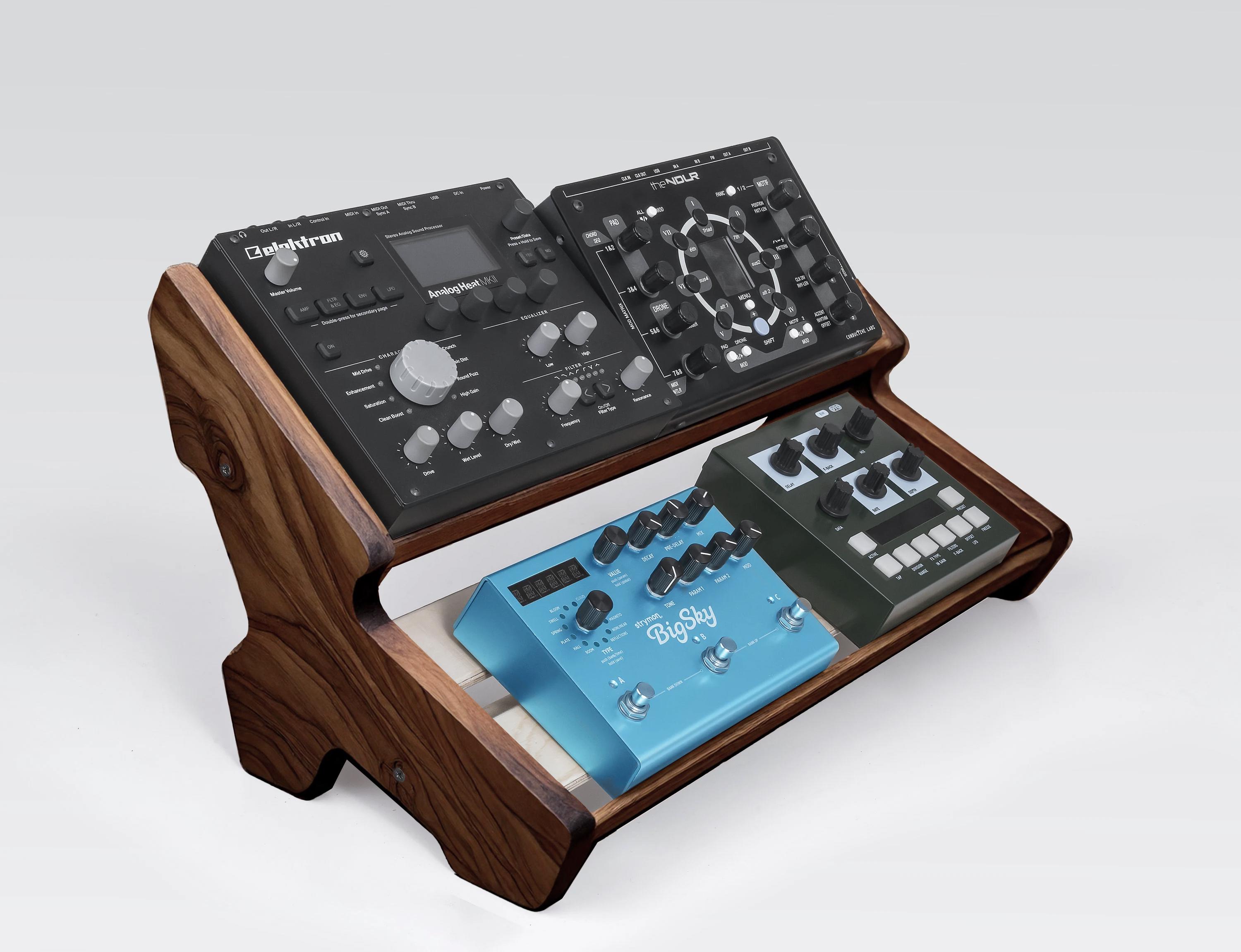 Roger Mayer 2台 Pedalboardセット Roger Mayer 2台 Pedalboardセット