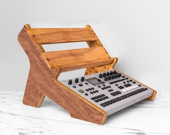 2-Tier Wooden Stand for Elektron Analog Four/Rytm MKII