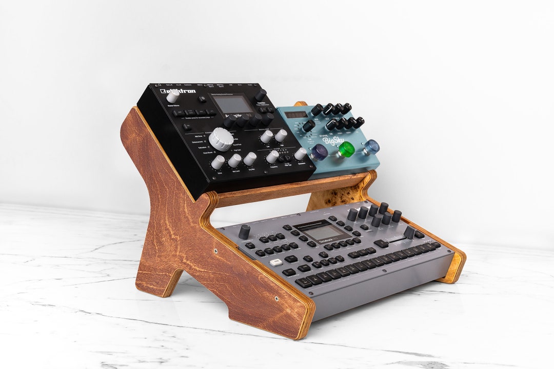 Elektron 2-tier Wooden Stand for Analog Four/rytm/octatrack and All MK1 ...