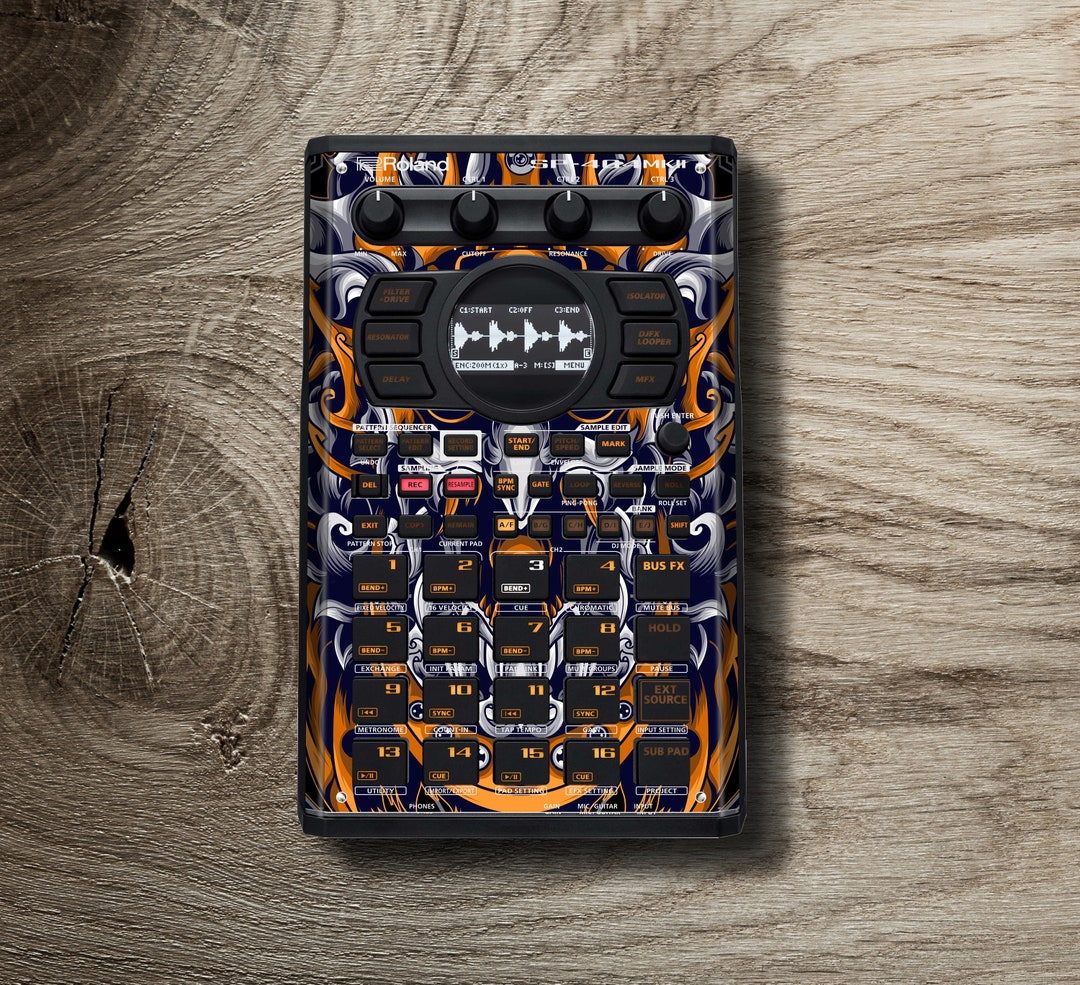 DTM・DAW SP404 MK-2 Custom Princess Mononoke wrap DTM・DAW SP404 MK-2 Custom Princess Mononoke wrap SP-404 MK2