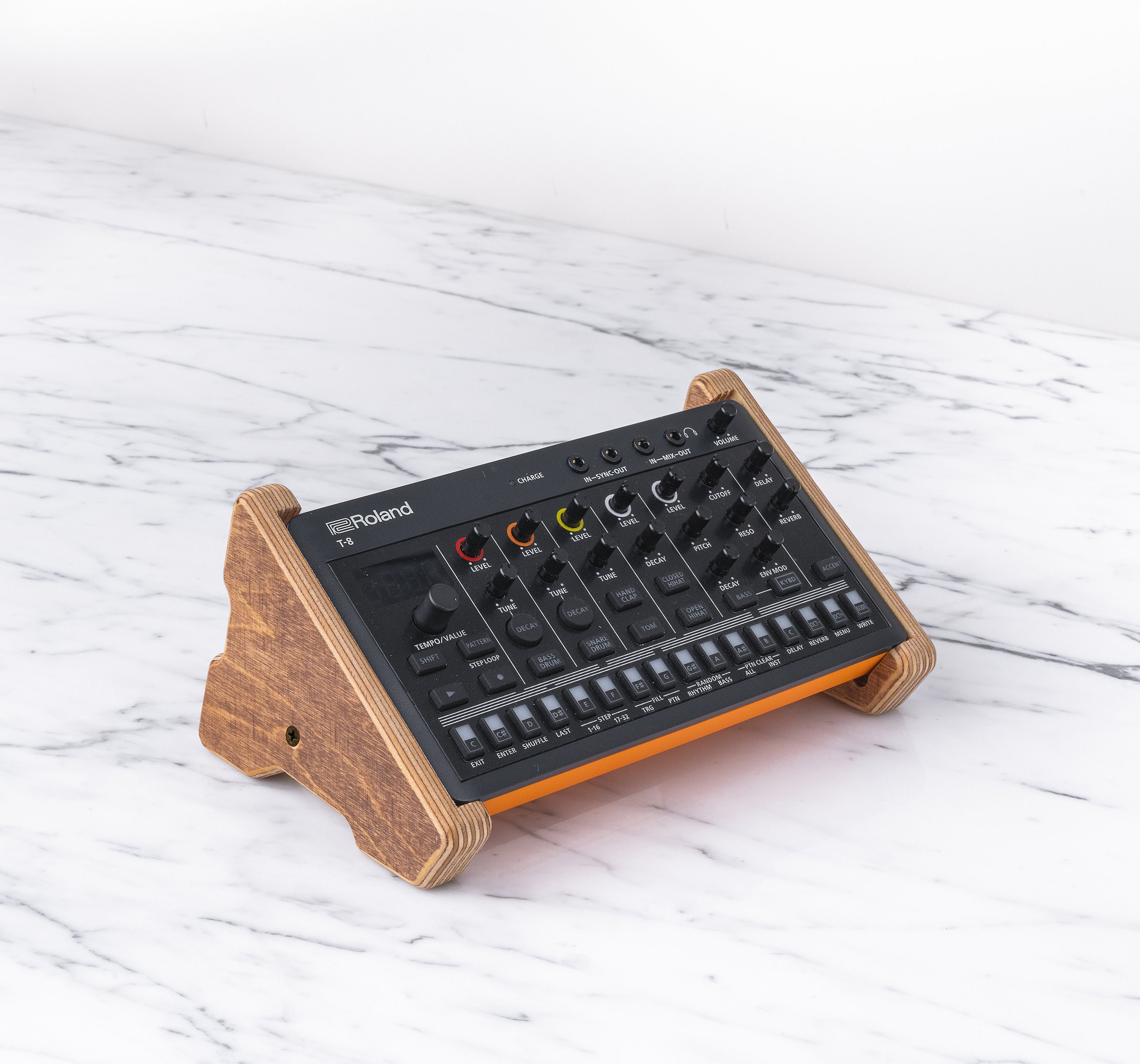 Roland Aira Compact 木製スタンド/ Aira Compact T-8、J-6、E-4 Roland Aira Compact 木製スタンド/ Aira Compact T-8、J-6、E-4