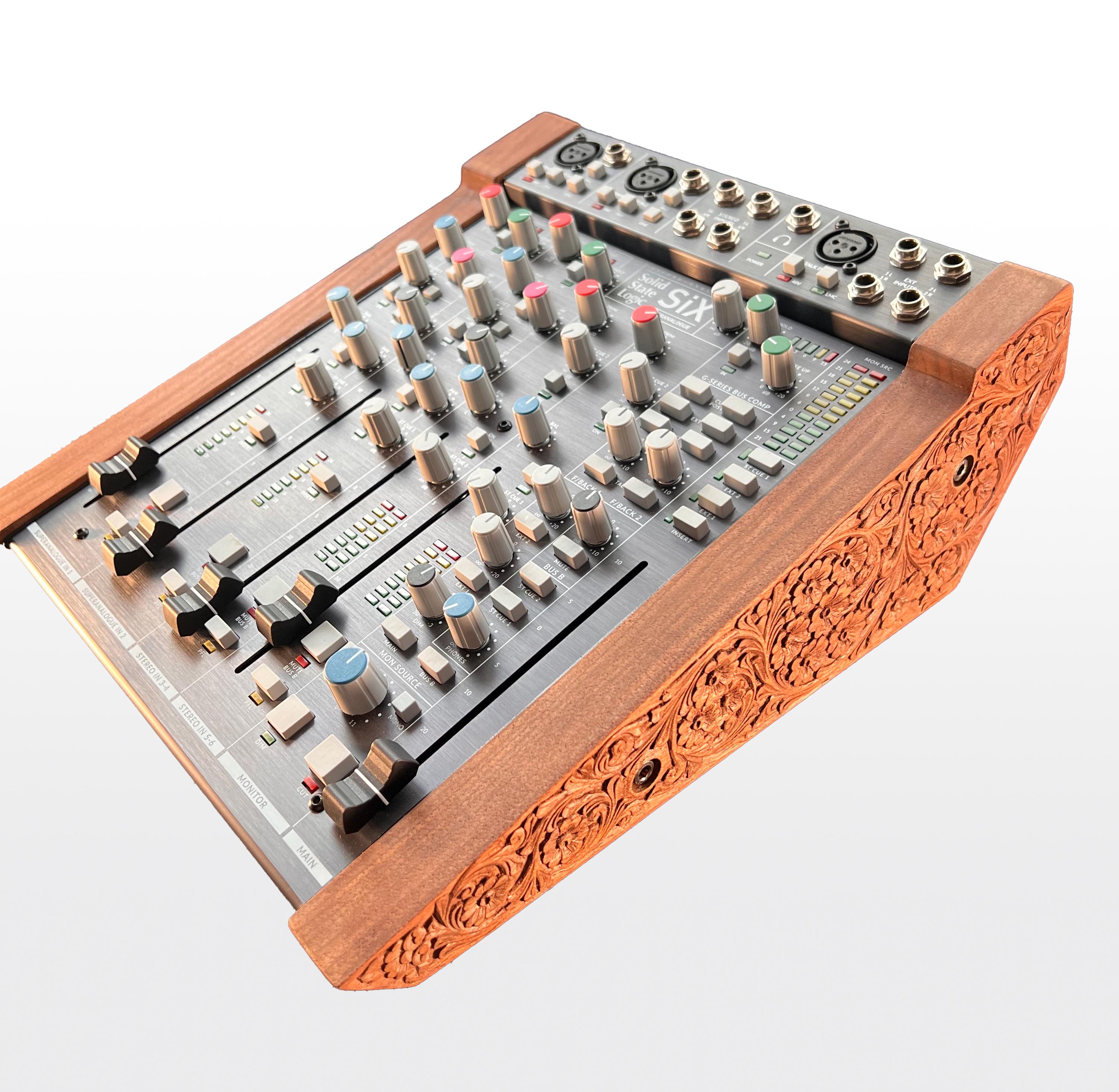 Solid State Logic Six: Walnut Wooden Side Panel - Etsy