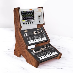 Korg 3-Tier Holzständer für Korg NTS-1, NTS-1 mkII & NTS-2 , Korg NTS-1 Ständer, Korg Stand