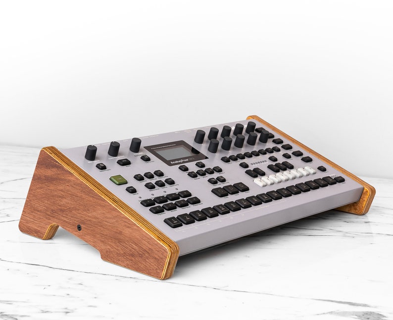 Elektron Wooden Stand For Elektron Analog Four MKII And Analog Rytm MKII / Synthesizer Stand image 1