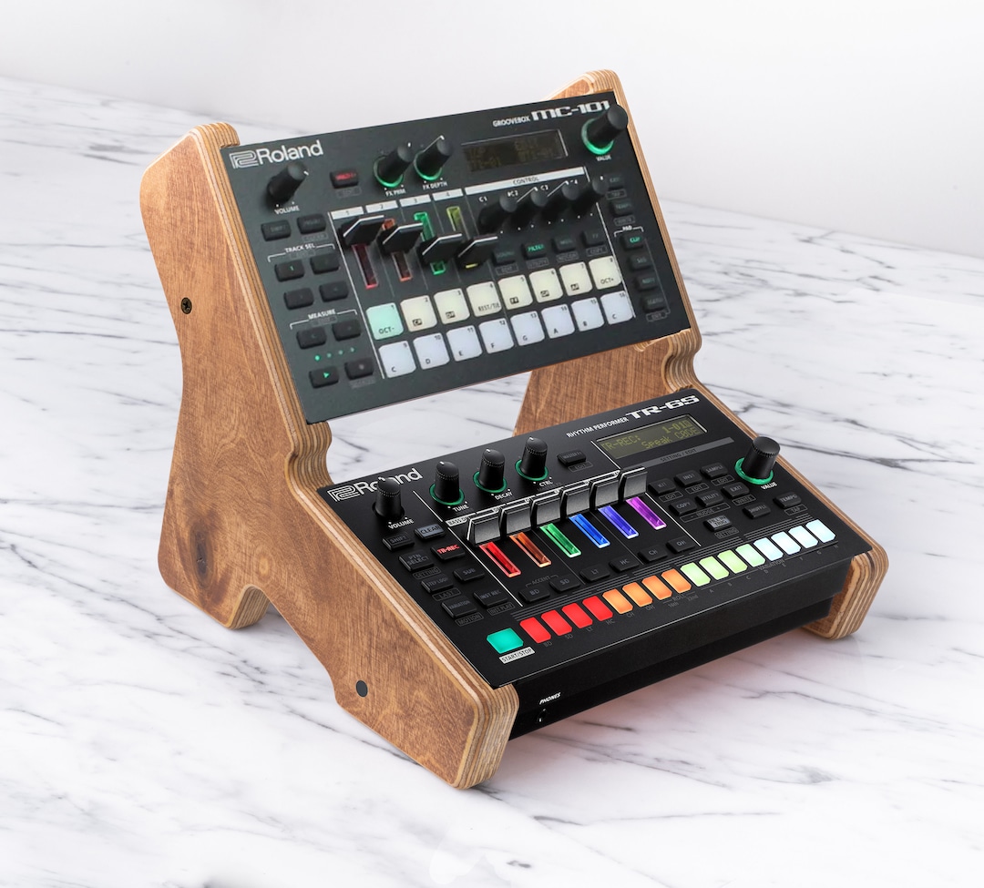 Roland 2-tier Wooden Stand for TR-6S and MC-101 / TR-6S