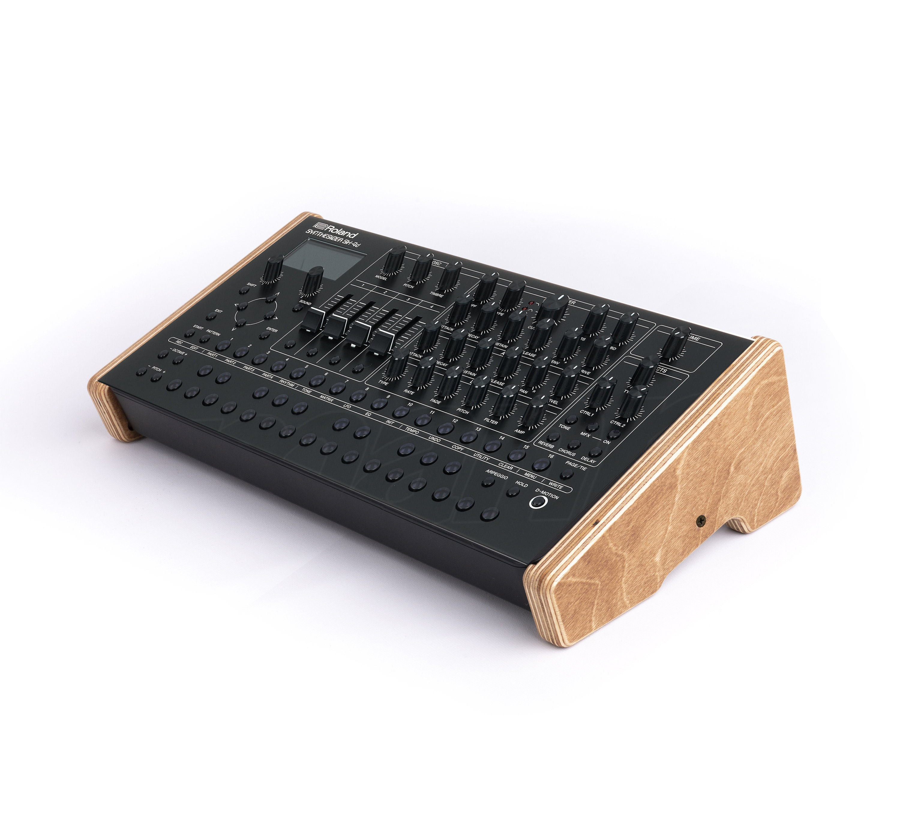 Roland SH-4D Wooden Stand, Roland Stand, SH4D Stand, Synthesizer 