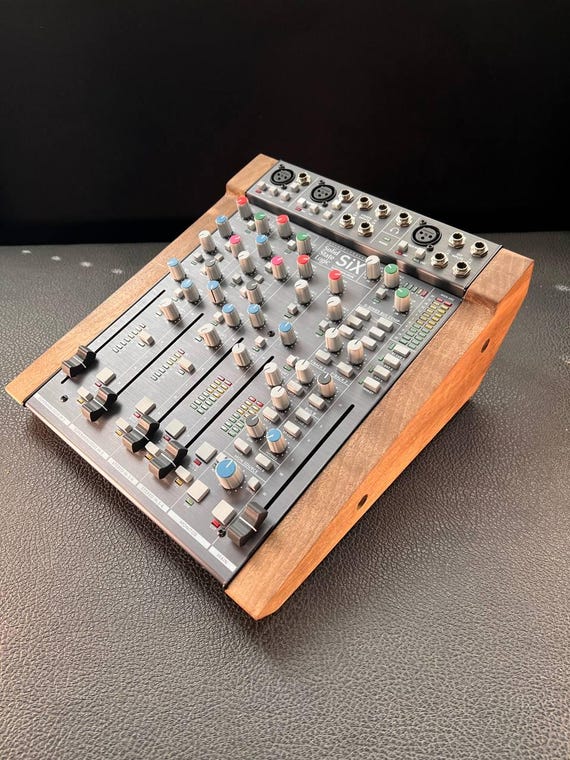 Solid State Logic Six: Walnut Wooden Side Panel - Etsy